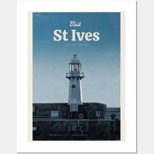 Visit St Ives Posters and Art